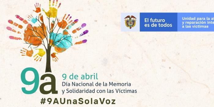 Colombia conmemora por noveno año consecutivo el Día Nacional de la Memoria y la Solidariad con las Víctimas