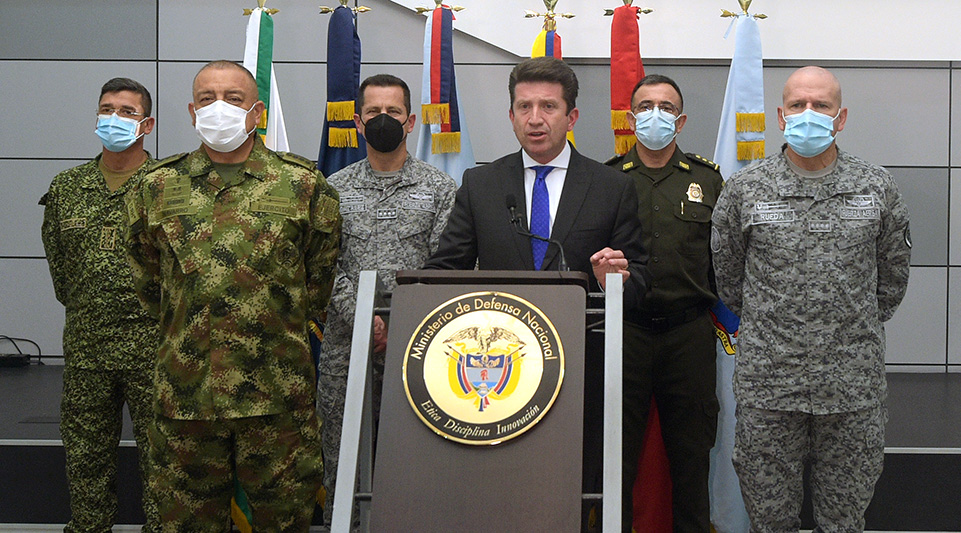 ‘El apoyo de Estados Unidos a Colombia sigue vigente y se fortalece para liberar al país del flagelo del narcotráfico’: Ministro Molano